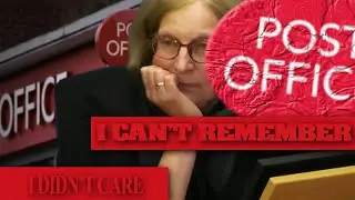 Post Office Scandal - can't remember, don't care
