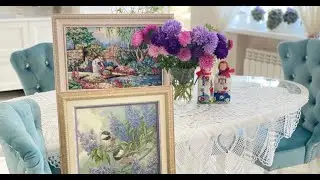 423. В гостях у вышивальщицы Елены Луцковой, много Джаст Нен и Дименшенс, 4я часть