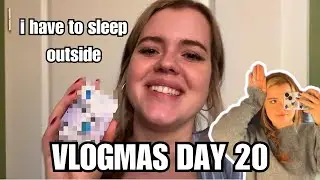 I'm a master prankster | VLOGMAS DAY 20 (christmas shopping, allergy update & pranks)