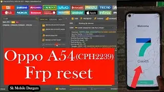 Oppo A54 ( CPH2239) Password & FRP Reset By Unlock Tool |oppo a54 frp unlock tool