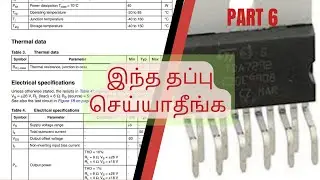 How to read datasheet in audio ic s. # video 6