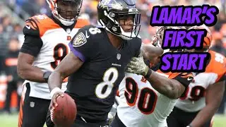 Lamar Jackson’s FIRST GAME! (2018)