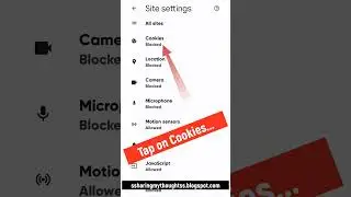 How to Enable Cookies on Google Chrome Android 