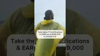 Top IT Certifications for Canada | Earn up to $169,000 in Canada 🇨🇦 #canada #reels #shorts