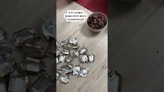 Бэкстейдж шоколадной фотосессии дома. Фото с конфетками