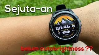SEJUTA-AN BELUM AUTOBRIGHTNESS ?? REVIEW SPORTWATCH KEREN MIBRO GS ACTIVE