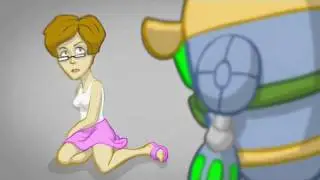 2D Character Sequence Animated by Stig Plantell
