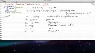 Discrete Math 1 - Tutorial 35 -  Proof by Contradiction Example