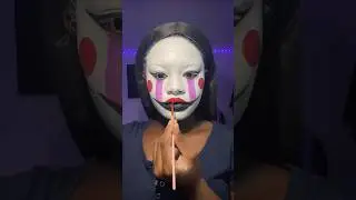The Puppet From Fnaf Makeup!
