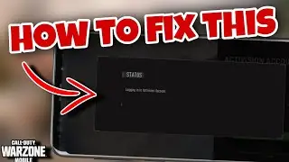 WARZONE MOBILE | HOW TO FIX THE STUCK SCREEN PROBLEM IN WRZNMOBILE SOFT LAUNCH