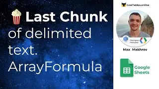 🍿 Last Chunk of delinited text in Google Sheets