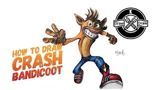 How To Draw Crash Bandicoot