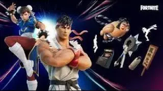 ALL STREET FIGHTER SKINS BACK!! // Fortnite Item Shop