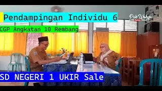 Pendampingan Individu 6  CGP Angkatan 10 Rembang SD Negeri 1 Ukir Sale