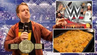 WRESTLING MAC & CHEESE! Bushwhackers Mac and Bayley's Chicken Huggies | BoxMac 184
