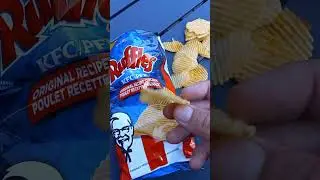 Ruffles KFC original recipe chicken chips