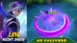 Script Skin Ling Epic Night Shade Full Effect No Password Patch Aulus