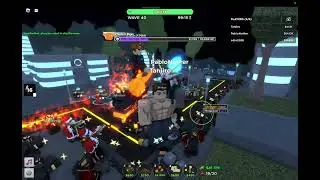 Cyber city win TDS Roblox molten titan