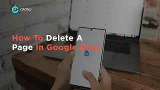 How to Delete a Page in Google Docs | Google Docs Tutorial