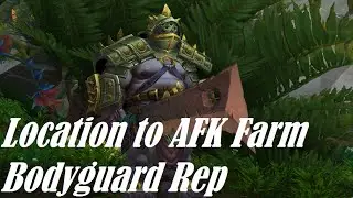 Location to AFK Farm Bodyguard Rep