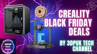 Creality black Friday sales, Creality k1, Creality Ender-3 v3 SE deals