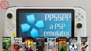 PSP Games on Logitech G Cloud