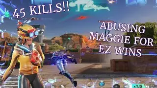 Maggie: The Queen of Farlight | 45 Squad Kills