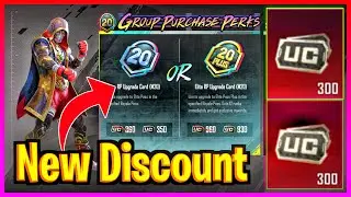 New Discount On Royal Pass - M20 Upgrade 300 UC