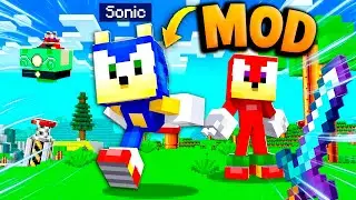 💎 Cómo hacer un Portal a la DIMENSIÓN de SONIC 😲⭕ en Minecraft SONICRAFT Mod 🍃