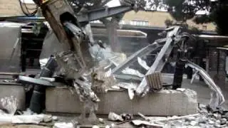 STORICA DEMOLIZIONE DELLA PENSILINA ALLA STAZIONE DI FIRENZE.