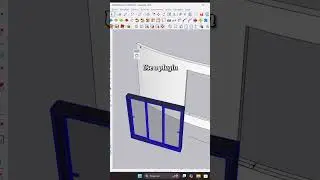 Como colocar uma janela curva no sketchup de forma simples com o plugin shape bender! 