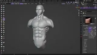 Torso sculpting | Timelapse