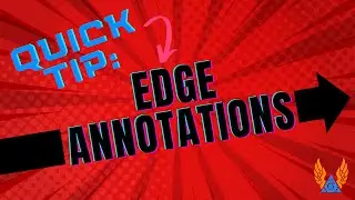 Quick Tip: How to Show and  Hide Edge Annotations