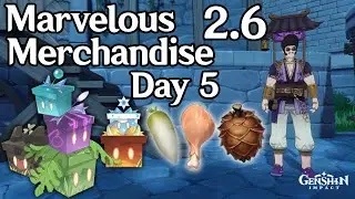 Marvelous Merchandise 2.6 Event Day 5 | Genshin Impact
