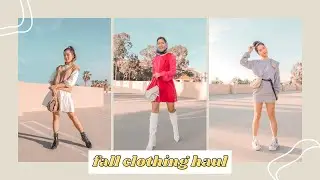 Fall Clothing Haul ft. Revolve & Forever21