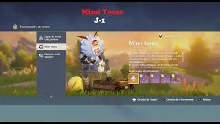 Genshin Impact: Mimi Tomo (jour 1)