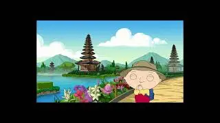 Stewie goes to Bali 😄