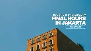 Where Did Everyone Go? Jakarta Before Eid - POV Street Photography [4K]