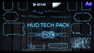 HUD Tech Pack for After Effects | After Effects template - Envato elements