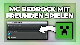 Minecft Bedrock FREUNDE einladen & zusammen SPIELEN - Freunde zur WELT einladen