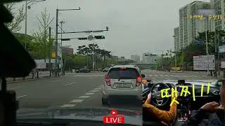 [40대초보운전] 브레이크를 밟아야하는데 엑셀을 밟은 순간!!