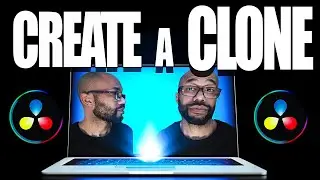How To Clone Yourself in Davinci Resolve (Beginners)