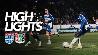 Summary PEC Zwolle - N.E.C. Nijmegen
