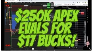 $250K Apex Trader Funding Accounts for $17!!!!