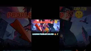 FREE FIRE LOADING PROBLEM SOLVED 💯🔥 