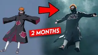 I recreate the iconic naruto (almighty push) scene