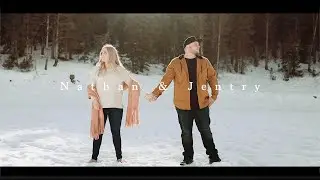 Utah Mountain Winter Engagement Video // Nathan & Jentry