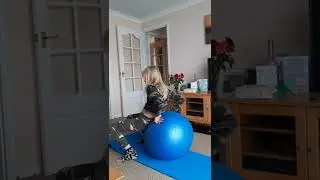 Lily shows you her favourite exercises on a exercise ball!!