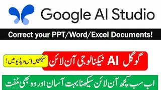 How to use Google AI Studio for beginners? Google Ai Studio Tutorial | Online Earning with Google AI