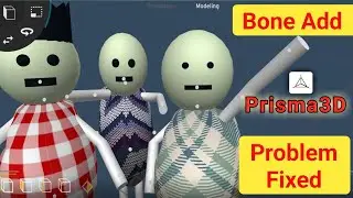 prisma 3d bone add का समस्या ही दूर कर दिया | bone problem fixed Prisma 3d Mech4Tech